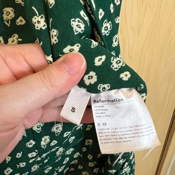 Reformation wrap blouse - Picture 3 of 4